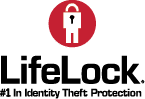 A logo for a company called Lifelock, which provides identity theft protection. AI generated content