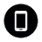 A black and white square with a 0 in it. AI generated content