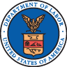 A logo for the Department of Labor in the United States. AI generated content