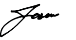 A cursive signature on a white background. AI generated content