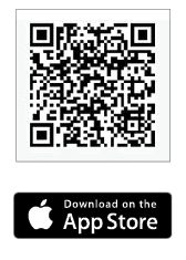 Two QR codes are displayed on a white background. AI generated content
