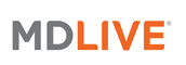 A logo for MD Live is displayed. AI generated content
